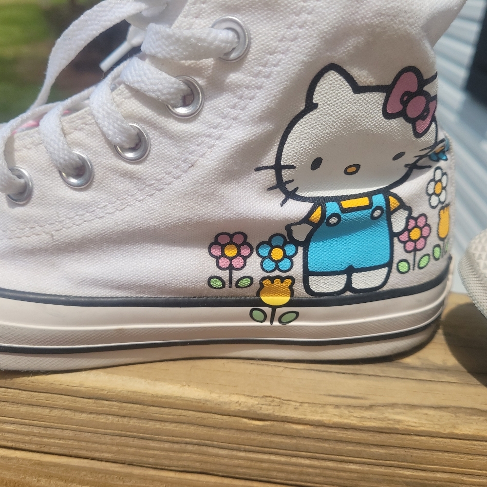 Hello Kitty Chuck Taylor Converse High Top Sneakers